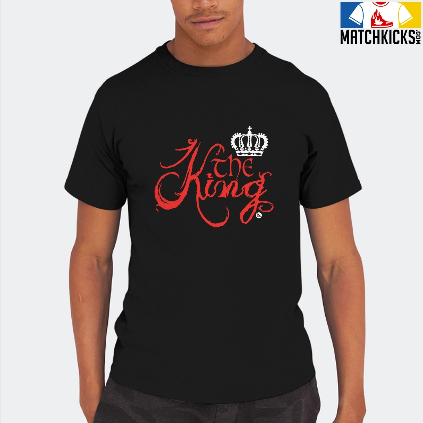 T-Shirt - Nike Dunk Low EMB NBA 75th Anniversary Chicago - Sneaker-Matching T-Shirt (The King) 8 T-Shirt - Nike Dunk Low EMB NBA 75th Anniversary Chicago - Sneaker-Matching T-Shirt (The King) - Image 6