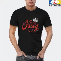 T-Shirt - Nike Dunk Low EMB NBA 75th Anniversary Chicago - Sneaker-Matching T-Shirt (The King) 21 T-Shirt - Nike Dunk Low EMB NBA 75th Anniversary Chicago - Sneaker-Matching T-Shirt (The King) -Nike Dunk shop online mockupGenerator 2737