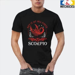 T-Shirt - Nike Dunk Low EMB NBA 75th Anniversary Chicago - Sneaker-Matching T-Shirt (Scorpio) -Nike Dunk shop online mockupGenerator 2773