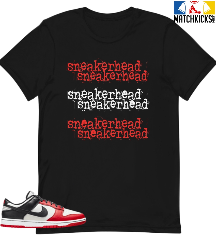 T-Shirt - Nike Dunk Low EMB NBA 75th Anniversary Chicago - Sneaker-Matching T-Shirt (Sneakerhead Sneakerhead) 3 T-Shirt - Nike Dunk Low EMB NBA 75th Anniversary Chicago - Sneaker-Matching T-Shirt (Sneakerhead Sneakerhead)