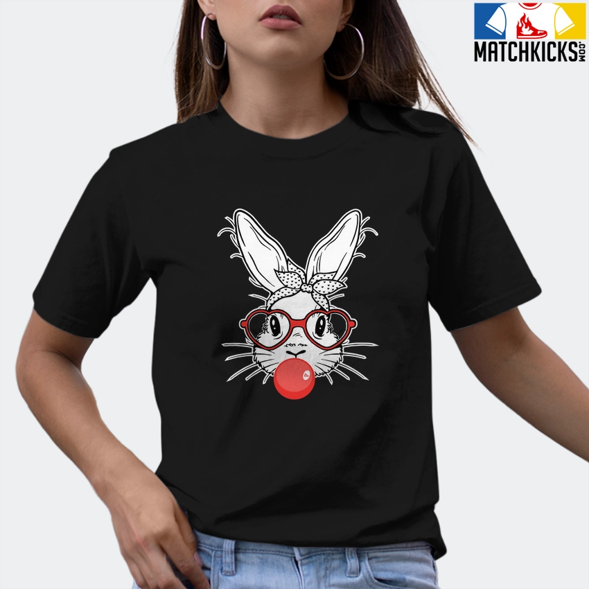 T-Shirt - Nike Dunk Low EMB NBA 75th Anniversary Chicago - Sneaker-Matching T-Shirt (Bunny Blowin Bubble) 9 T-Shirt - Nike Dunk Low EMB NBA 75th Anniversary Chicago - Sneaker-Matching T-Shirt (Bunny Blowin Bubble) - Image 7