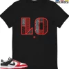 T-Shirt - Nike Dunk Low EMB NBA 75th Anniversary Chicago - Sneaker-Matching T-Shirt (Retro Love Left) -Nike Dunk shop online mockupGenerator 2828