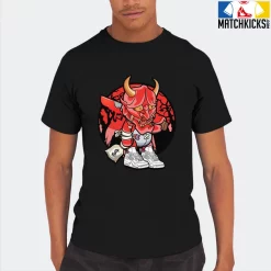 T-Shirt - Nike Dunk Low EMB NBA 75th Anniversary Chicago - Sneaker-Matching T-Shirt (Money Devil) 17 T-Shirt - Nike Dunk Low EMB NBA 75th Anniversary Chicago - Sneaker-Matching T-Shirt (Money Devil) -Nike Dunk shop online mockupGenerator 2850