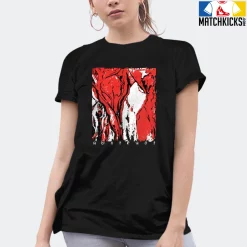 T-Shirt - Nike Dunk Low EMB NBA 75th Anniversary Chicago - Sneaker-Matching T-Shirt (Abstract) -Nike Dunk shop online mockupGenerator 2870