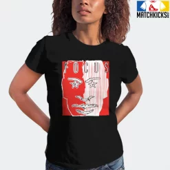 T-Shirt - Nike Dunk Low EMB NBA 75th Anniversary Chicago - Sneaker-Matching T-Shirt (FOCUS) -Nike Dunk shop online mockupGenerator 2875