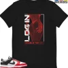 T-Shirt - Nike Dunk Low EMB NBA 75th Anniversary Chicago - Sneaker-Matching T-Shirt (LOGIN) -Nike Dunk shop online mockupGenerator 2882
