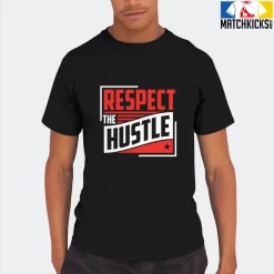T-Shirt - Nike Dunk Low EMB NBA 75th Anniversary Chicago - Sneaker-Matching T-Shirt (RESPECT The HUSTLE) -Nike Dunk shop online mockupGenerator 2904