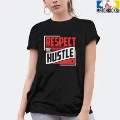 T-Shirt - Nike Dunk Low EMB NBA 75th Anniversary Chicago - Sneaker-Matching T-Shirt (RESPECT The HUSTLE) -Nike Dunk shop online mockupGenerator 2906