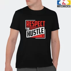 T-Shirt - Nike Dunk Low EMB NBA 75th Anniversary Chicago - Sneaker-Matching T-Shirt (RESPECT The HUSTLE) -Nike Dunk shop online mockupGenerator 2907