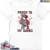 T-Shirt - Nike Dunk High Washed Denim Pack - Sneaker-Matching T-Shirt (Fresh To MY Bones)