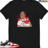 T-Shirt - Nike Dunk Low EMB NBA 75th Anniversary Chicago - Sneaker-Matching T-Shirt (Urkel) -Nike Dunk shop online mockupGenerator 2981