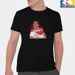 T-Shirt - Nike Dunk Low EMB NBA 75th Anniversary Chicago - Sneaker-Matching T-Shirt (Urkel) -Nike Dunk shop online mockupGenerator 2988
