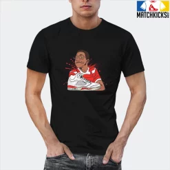 T-Shirt - Nike Dunk Low EMB NBA 75th Anniversary Chicago - Sneaker-Matching T-Shirt (Urkel) -Nike Dunk shop online mockupGenerator 2989