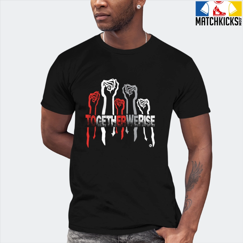 T-Shirt - Nike Dunk Low EMB NBA 75th Anniversary Chicago - Sneaker-Matching T-Shirt (Together We Rise) 7 T-Shirt - Nike Dunk Low EMB NBA 75th Anniversary Chicago - Sneaker-Matching T-Shirt (Together We Rise) - Image 5