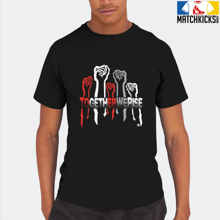 T-Shirt - Nike Dunk Low EMB NBA 75th Anniversary Chicago - Sneaker-Matching T-Shirt (Together We Rise) 8 T-Shirt - Nike Dunk Low EMB NBA 75th Anniversary Chicago - Sneaker-Matching T-Shirt (Together We Rise) - Image 6