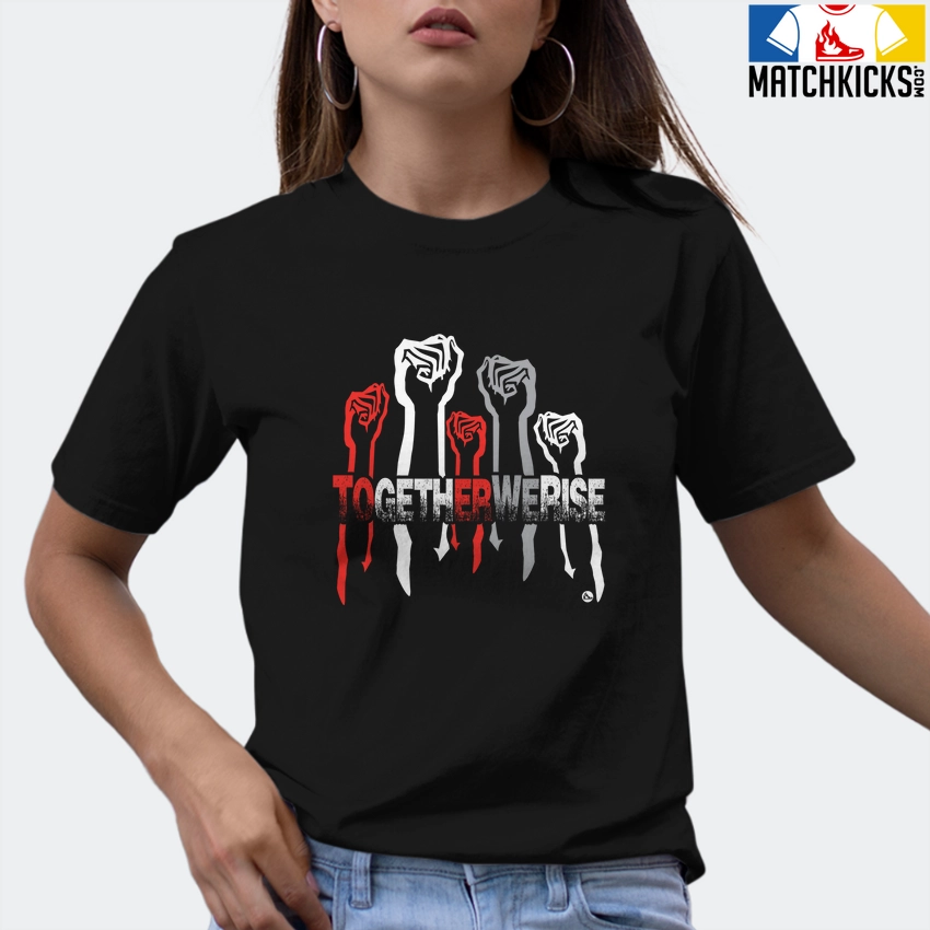 T-Shirt - Nike Dunk Low EMB NBA 75th Anniversary Chicago - Sneaker-Matching T-Shirt (Together We Rise) 9 T-Shirt - Nike Dunk Low EMB NBA 75th Anniversary Chicago - Sneaker-Matching T-Shirt (Together We Rise) - Image 7