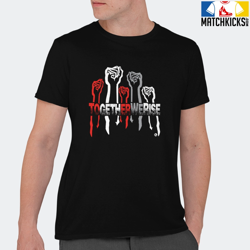 T-Shirt - Nike Dunk Low EMB NBA 75th Anniversary Chicago - Sneaker-Matching T-Shirt (Together We Rise) 11 T-Shirt - Nike Dunk Low EMB NBA 75th Anniversary Chicago - Sneaker-Matching T-Shirt (Together We Rise) - Image 9