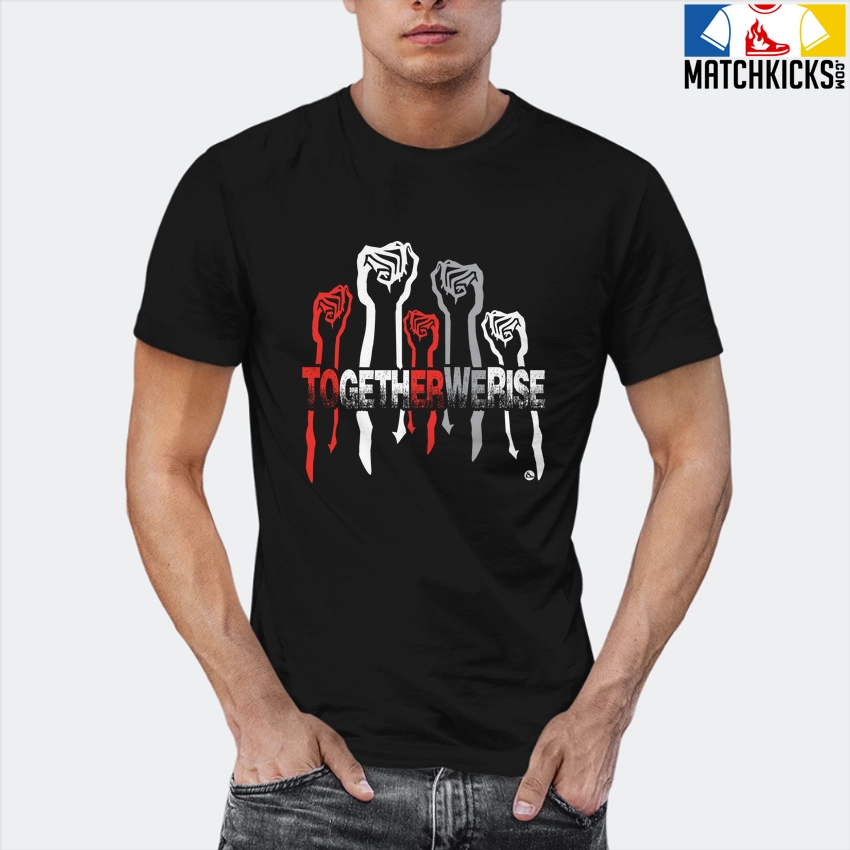 T-Shirt - Nike Dunk Low EMB NBA 75th Anniversary Chicago - Sneaker-Matching T-Shirt (Together We Rise) 12 T-Shirt - Nike Dunk Low EMB NBA 75th Anniversary Chicago - Sneaker-Matching T-Shirt (Together We Rise) - Image 10