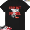T-Shirt - Nike Dunk Low EMB NBA 75th Anniversary Chicago - Sneaker-Matching T-Shirt (Stay Out Your Feelings) -Nike Dunk shop online mockupGenerator 3017