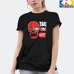 T-Shirt - Nike Dunk Low EMB NBA 75th Anniversary Chicago - Sneaker-Matching T-Shirt (DOPE SHIT) -Nike Dunk shop online mockupGenerator 3050