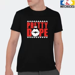 T-Shirt - Nike Dunk Low EMB NBA 75th Anniversary Chicago - Sneaker-Matching T-Shirt (Pretty DOPE) -Nike Dunk shop online mockupGenerator 3078