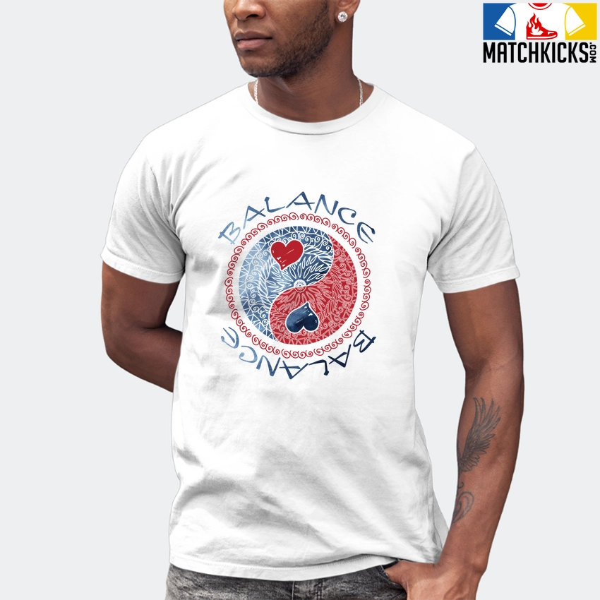 T-Shirt - Nike Dunk High Washed Denim Pack - Sneaker-Matching T-Shirt (YIN YANG BALANCE) 7 T-Shirt - Nike Dunk High Washed Denim Pack - Sneaker-Matching T-Shirt (YIN YANG BALANCE) - Image 5