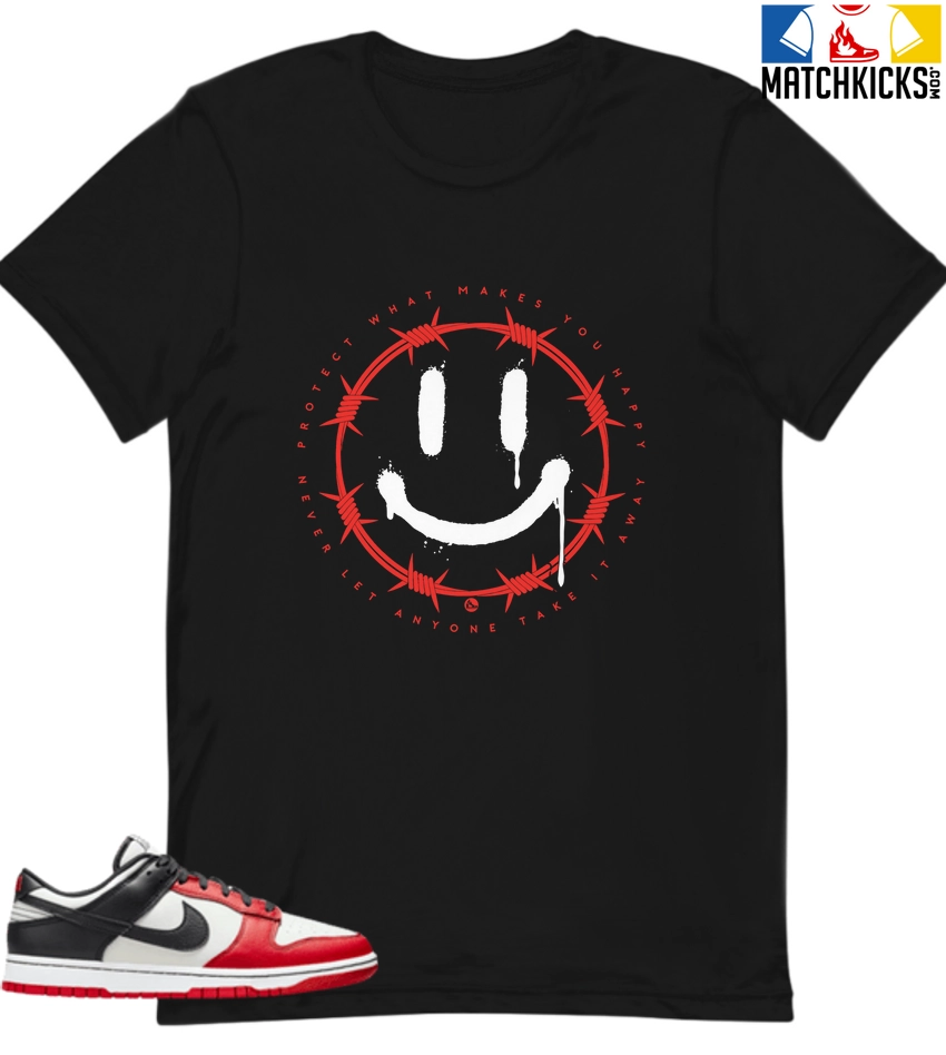 T-Shirt - Nike Dunk Low EMB NBA 75th Anniversary Chicago - Sneaker-Matching T-Shirt (PROTECT) 3 T-Shirt - Nike Dunk Low EMB NBA 75th Anniversary Chicago - Sneaker-Matching T-Shirt (PROTECT)