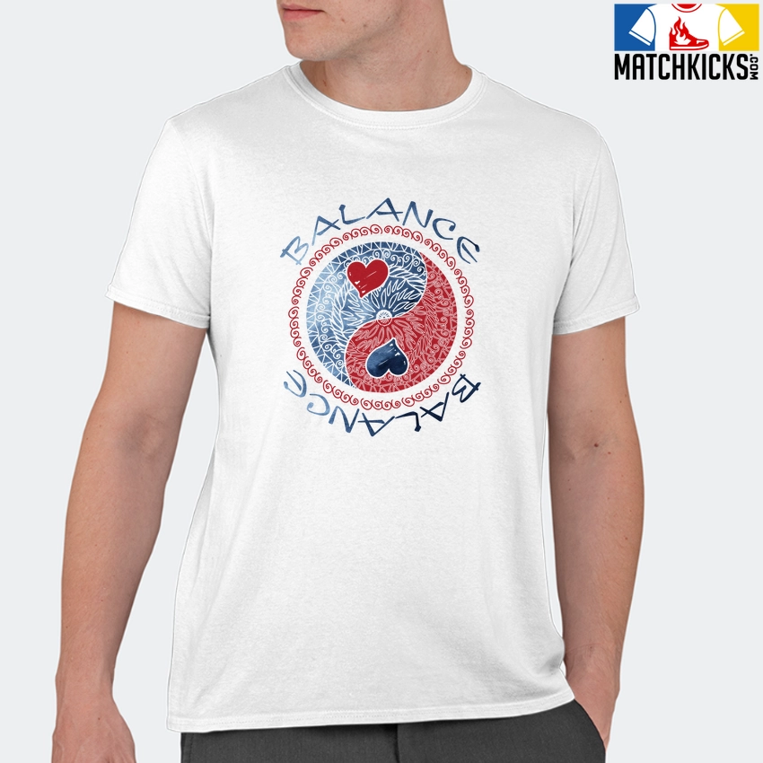 T-Shirt - Nike Dunk High Washed Denim Pack - Sneaker-Matching T-Shirt (YIN YANG BALANCE) 11 T-Shirt - Nike Dunk High Washed Denim Pack - Sneaker-Matching T-Shirt (YIN YANG BALANCE) - Image 9