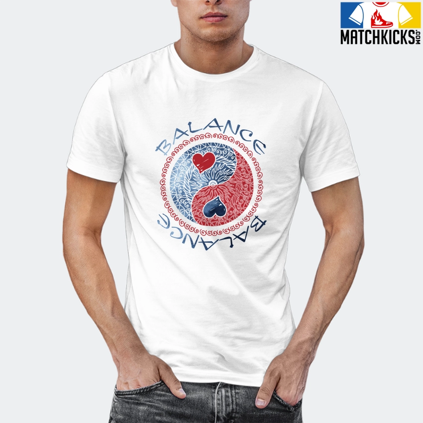 T-Shirt - Nike Dunk High Washed Denim Pack - Sneaker-Matching T-Shirt (YIN YANG BALANCE) 12 T-Shirt - Nike Dunk High Washed Denim Pack - Sneaker-Matching T-Shirt (YIN YANG BALANCE) - Image 10