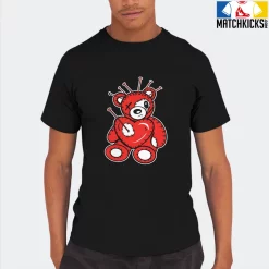 T-Shirt - Nike Dunk Low EMB NBA 75th Anniversary Chicago - Sneaker-Matching T-Shirt (VOO DOO TEDDY) -Nike Dunk shop online mockupGenerator 3147