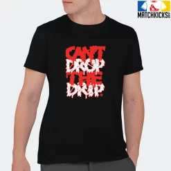 T-Shirt - Nike Dunk Low EMB NBA 75th Anniversary Chicago - Sneaker-Matching T-Shirt (Cant Drop The Drip) -Nike Dunk shop online mockupGenerator 3168