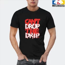 T-Shirt - Nike Dunk Low EMB NBA 75th Anniversary Chicago - Sneaker-Matching T-Shirt (Cant Drop The Drip) -Nike Dunk shop online mockupGenerator 3169