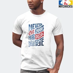 T-Shirt - Nike Dunk High Washed Denim Pack - Sneaker-Matching T-Shirt (Never Let Fear Decide) -Nike Dunk shop online mockupGenerator 317