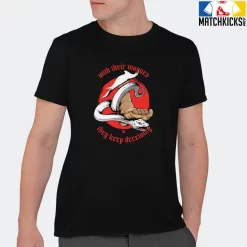 T-Shirt - Nike Dunk Low EMB NBA 75th Anniversary Chicago - Sneaker-Matching T-Shirt (With Their Tongues) -Nike Dunk shop online mockupGenerator 3195