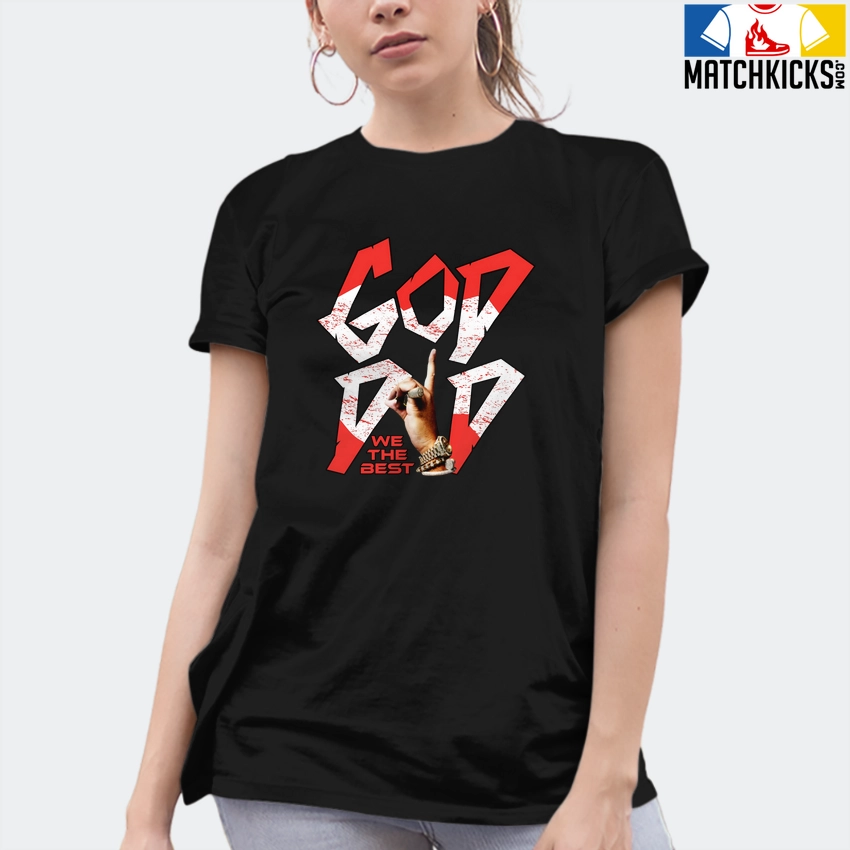 T-Shirt - Nike Dunk Low EMB NBA 75th Anniversary Chicago - Sneaker-Matching T-Shirt (God Did) 10 T-Shirt - Nike Dunk Low EMB NBA 75th Anniversary Chicago - Sneaker-Matching T-Shirt (God Did) - Image 8