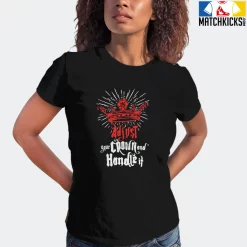 T-Shirt - Nike Dunk Low EMB NBA 75th Anniversary Chicago - Sneaker-Matching T-Shirt (ADJUST Your CROWN And Handle It) -Nike Dunk shop online mockupGenerator 3217