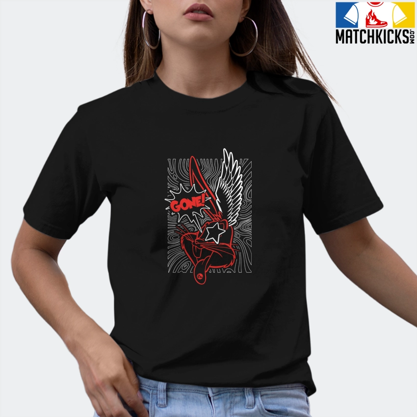 T-Shirt - Nike Dunk Low EMB NBA 75th Anniversary Chicago - Sneaker-Matching T-Shirt (GONE) 9 T-Shirt - Nike Dunk Low EMB NBA 75th Anniversary Chicago - Sneaker-Matching T-Shirt (GONE) - Image 7