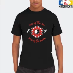 T-Shirt - Nike Dunk Low EMB NBA 75th Anniversary Chicago - Sneaker-Matching T-Shirt (Live By The Sun Love By The Moon) -Nike Dunk shop online mockupGenerator 3273