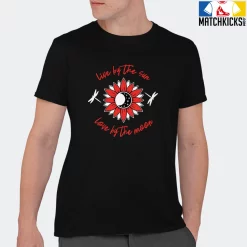 T-Shirt - Nike Dunk Low EMB NBA 75th Anniversary Chicago - Sneaker-Matching T-Shirt (Live By The Sun Love By The Moon) -Nike Dunk shop online mockupGenerator 3276