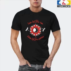 T-Shirt - Nike Dunk Low EMB NBA 75th Anniversary Chicago - Sneaker-Matching T-Shirt (Live By The Sun Love By The Moon) -Nike Dunk shop online mockupGenerator 3277