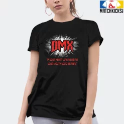 T-Shirt - Nike Dunk Low EMB NBA 75th Anniversary Chicago - Sneaker-Matching T-Shirt (DMX QUOTE) -Nike Dunk shop online mockupGenerator 3302