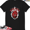 T-Shirt - Nike Dunk Low EMB NBA 75th Anniversary Chicago - Sneaker-Matching T-Shirt (My Passion Is Always Burning) -Nike Dunk shop online mockupGenerator 3332
