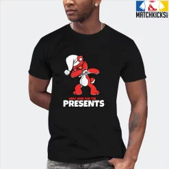 T-Shirt - Nike Dunk Low EMB NBA 75th Anniversary Chicago - Sneaker-Matching T-Shirt (Only Here For The Presents) -Nike Dunk shop online mockupGenerator 3344