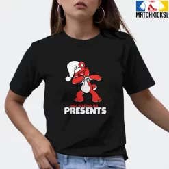 T-Shirt - Nike Dunk Low EMB NBA 75th Anniversary Chicago - Sneaker-Matching T-Shirt (Only Here For The Presents) -Nike Dunk shop online mockupGenerator 3346