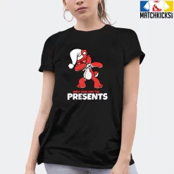 T-Shirt - Nike Dunk Low EMB NBA 75th Anniversary Chicago - Sneaker-Matching T-Shirt (Only Here For The Presents) -Nike Dunk shop online mockupGenerator 3347