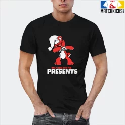 T-Shirt - Nike Dunk Low EMB NBA 75th Anniversary Chicago - Sneaker-Matching T-Shirt (Only Here For The Presents) -Nike Dunk shop online mockupGenerator 3349