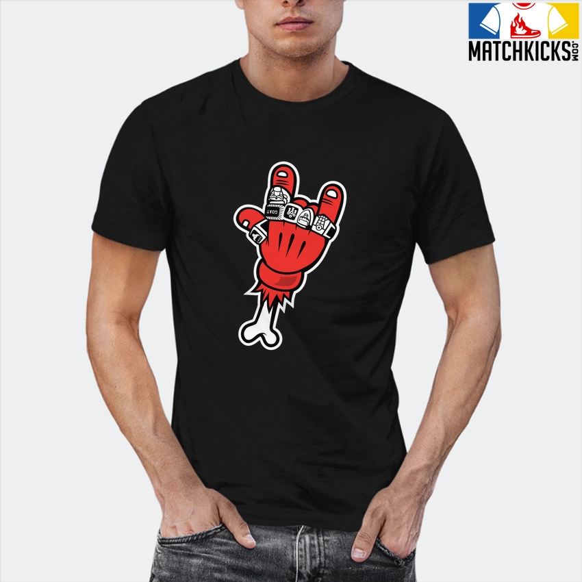 T-Shirt - Nike Dunk Low EMB NBA 75th Anniversary Chicago - Sneaker-Matching T-Shirt (RINGS CHAMPIONS) 12 T-Shirt - Nike Dunk Low EMB NBA 75th Anniversary Chicago - Sneaker-Matching T-Shirt (RINGS CHAMPIONS) - Image 10