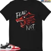 T-Shirt - Nike Dunk Low EMB NBA 75th Anniversary Chicago - Sneaker-Matching T-Shirt (FEAR NOT) 2 T-Shirt - Nike Dunk Low EMB NBA 75th Anniversary Chicago - Sneaker-Matching T-Shirt (FEAR NOT) -Nike Dunk shop online mockupGenerator 3431