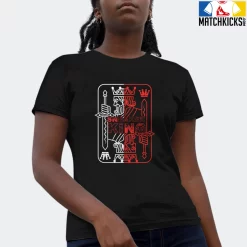 T-Shirt - Nike Dunk Low EMB NBA 75th Anniversary Chicago - Sneaker-Matching T-Shirt (Sneaker King) -Nike Dunk shop online mockupGenerator 3450