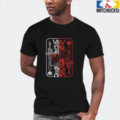T-Shirt - Nike Dunk Low EMB NBA 75th Anniversary Chicago - Sneaker-Matching T-Shirt (Sneaker King) -Nike Dunk shop online mockupGenerator 3452